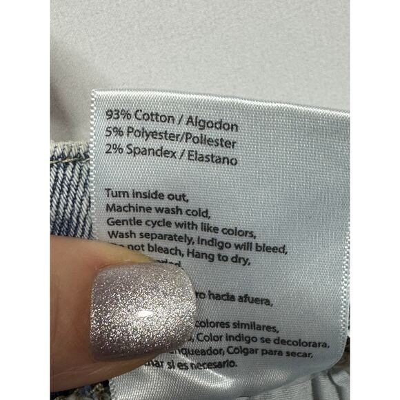 Risen Jeans Women's High RIse Western Style Denim Shorts - Size M (30x3) - Picture 6 of 6